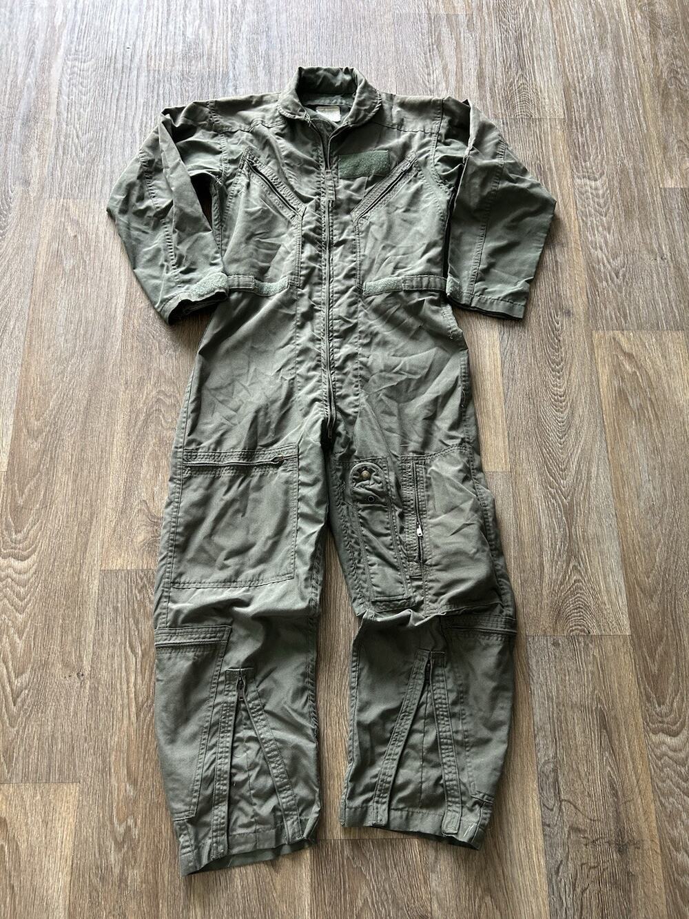 USAF Flyers Coverall Men 38 Short Summer Fire Resistant Suit